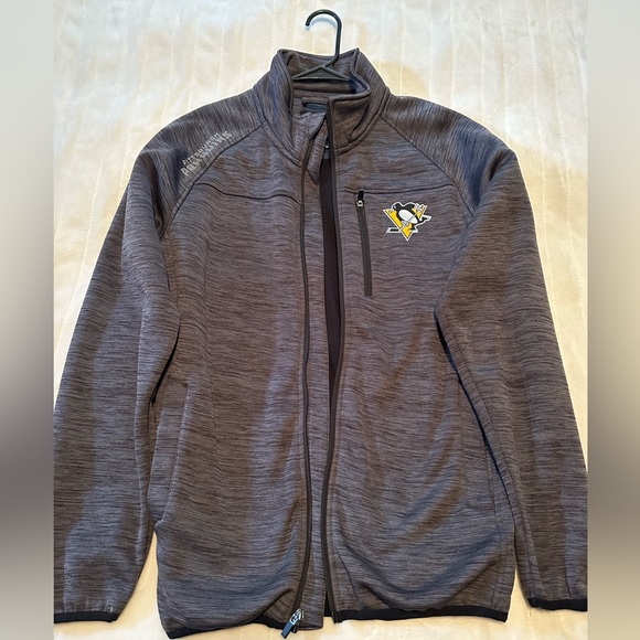 Carl Banks | Pittsburgh Penguins Full Zip Performance Jacket - Picture 1 of 2